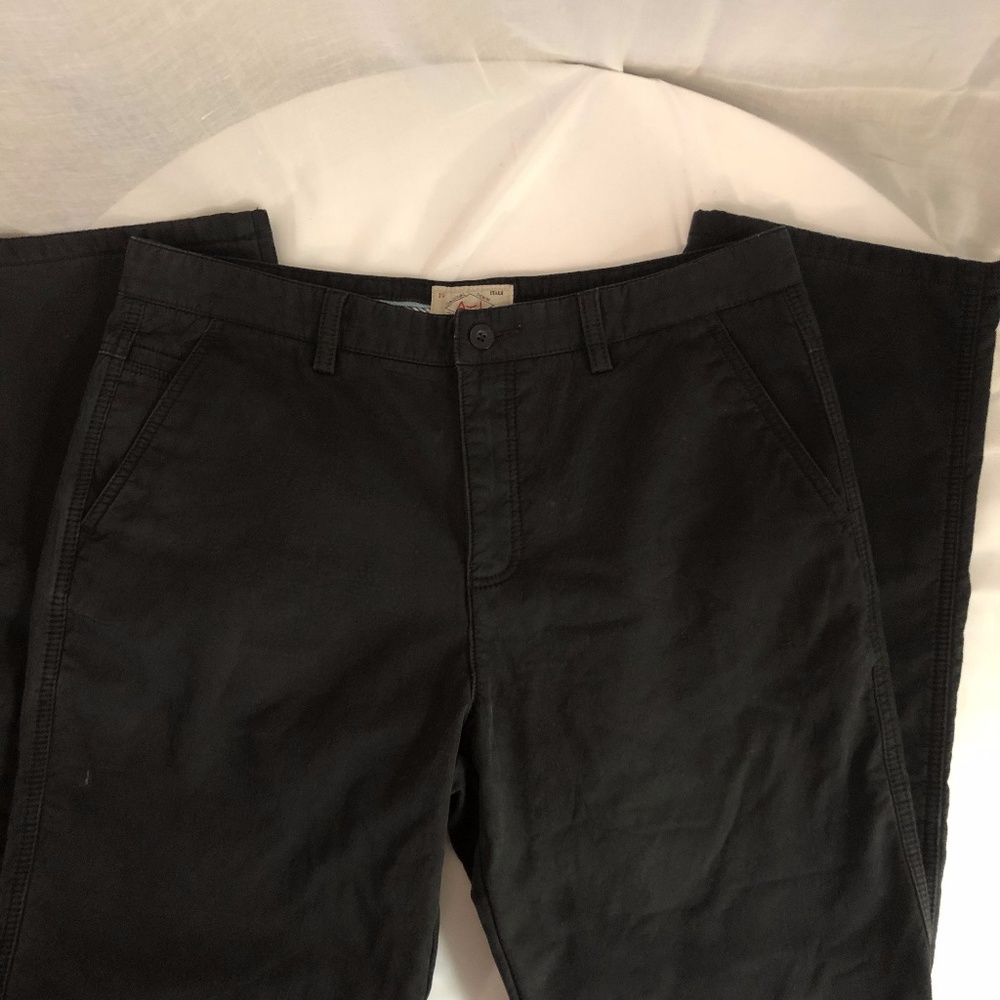 Armani Jeans Slim Fit Straight Legs Black Size 34